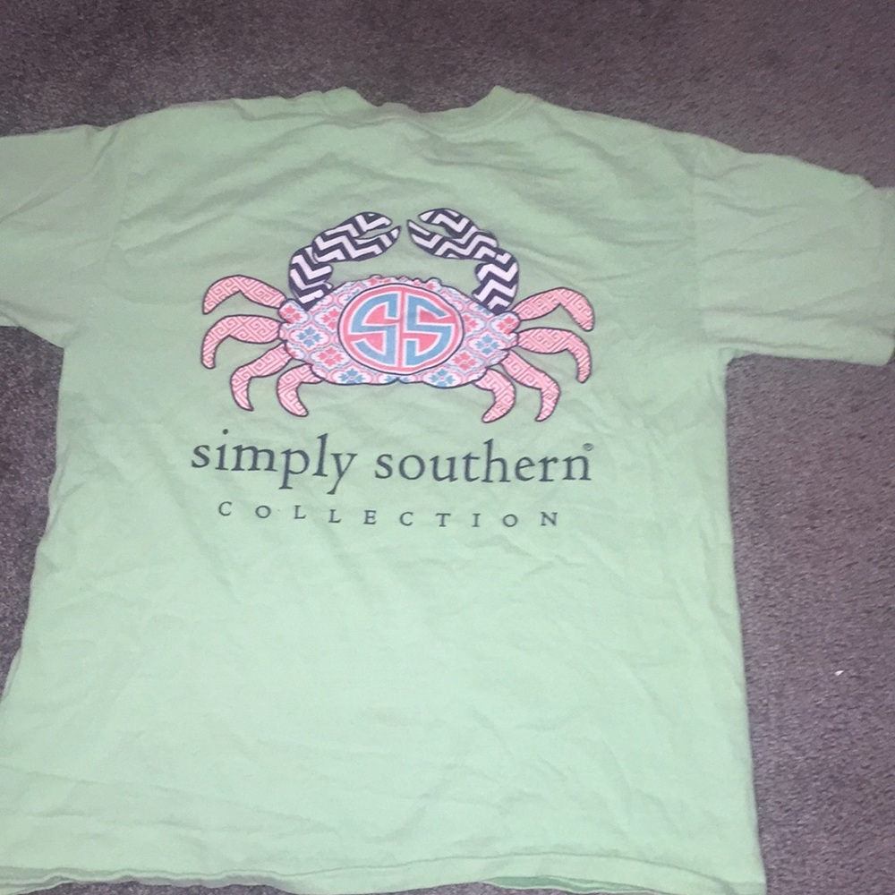 Simply Southern Mint Green Tee